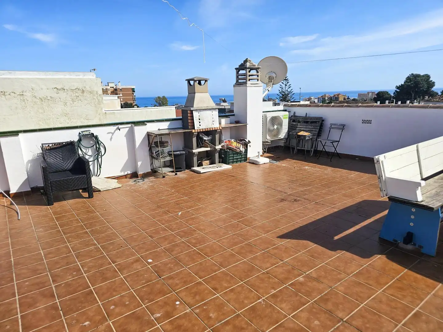 Terrace of Flat for sale in Torremolinos  with Air Conditioner
