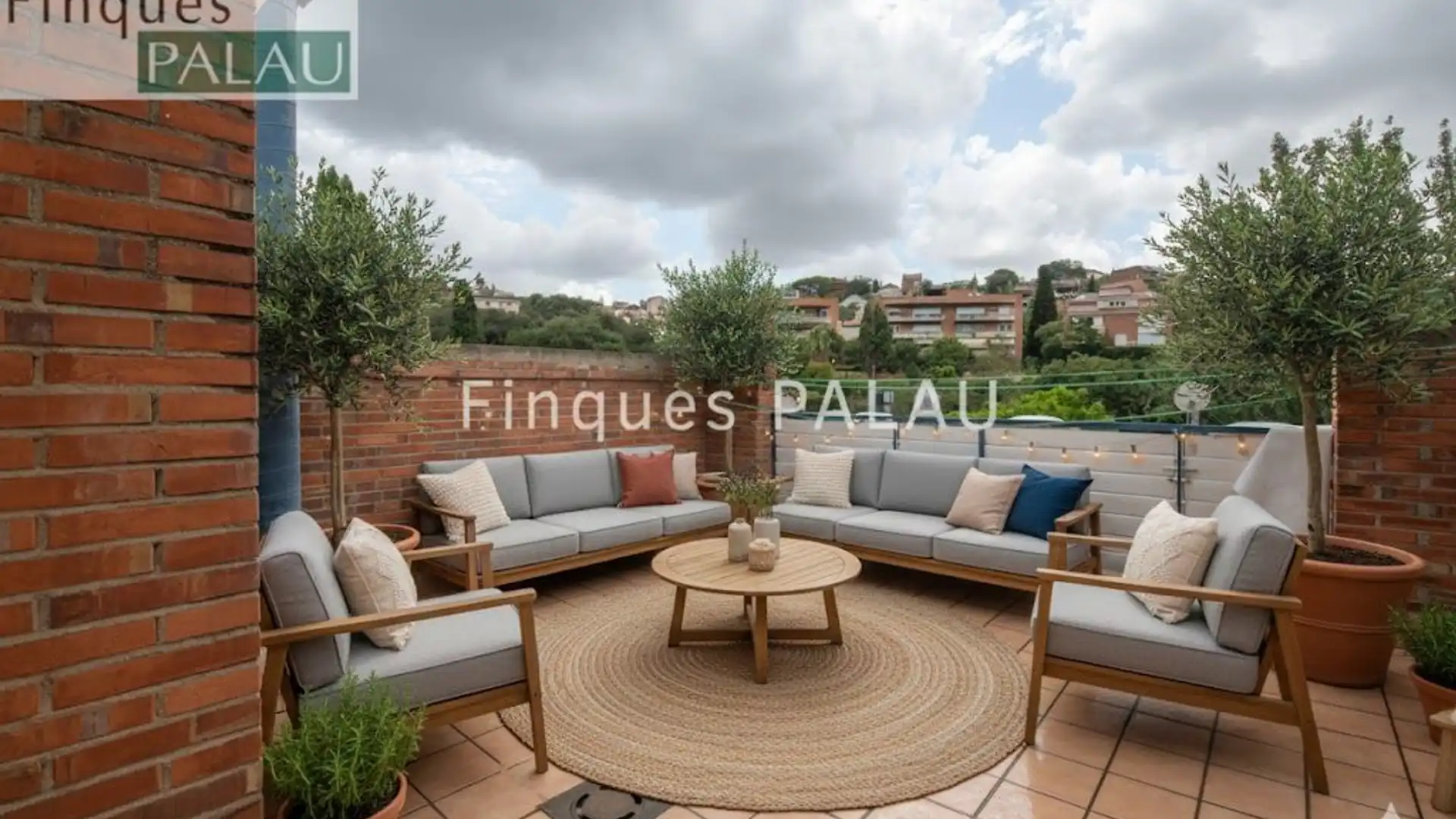 Terraza de Casa o chalet en venta en Sant Just Desvern con Aire acondicionado, Calefacción y Jardín privado