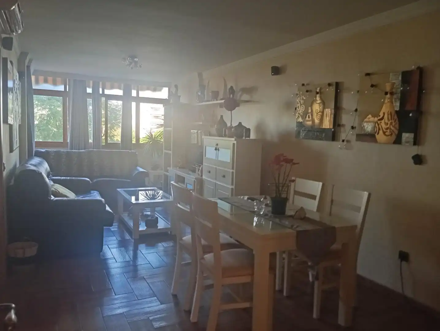 Dining room of Flat for sale in Málaga  with Heating and Furnished
