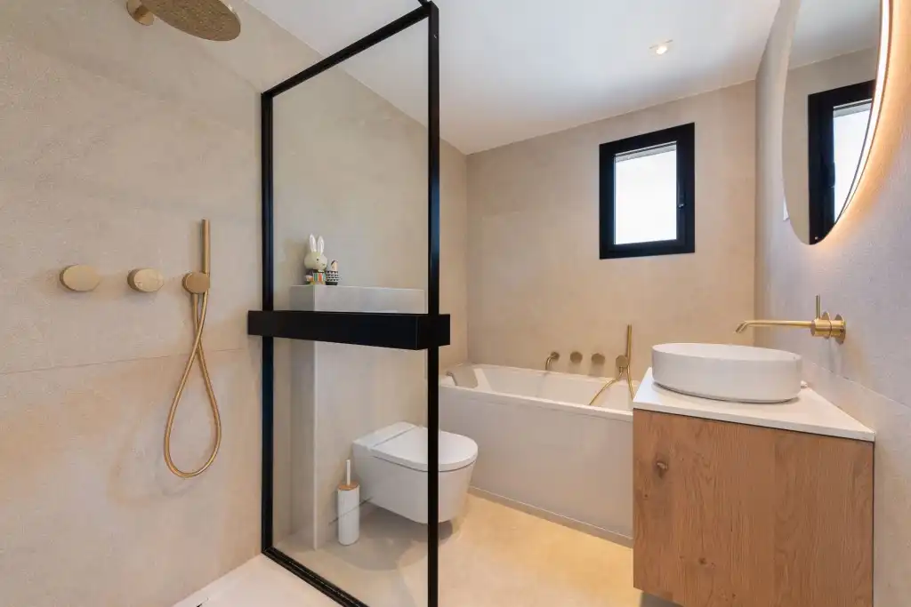 Bathroom of Detached homes for sale in Pollença  with Air Conditioner, Heating and Private garden