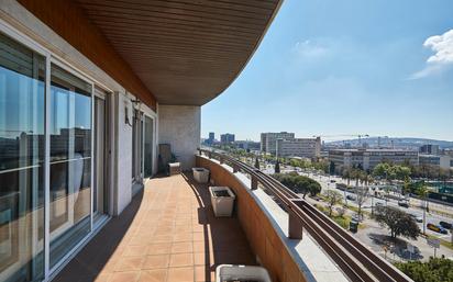 Terrace of Flat to rent in  Barcelona Capital  with Air Conditioner, Terrace and Balcony