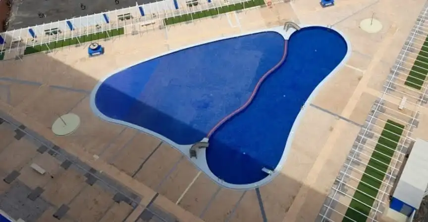 Piscina de Apartamento de alquiler en Oropesa del Mar / Orpesa con Aire acondicionado, Terraza y Amueblado