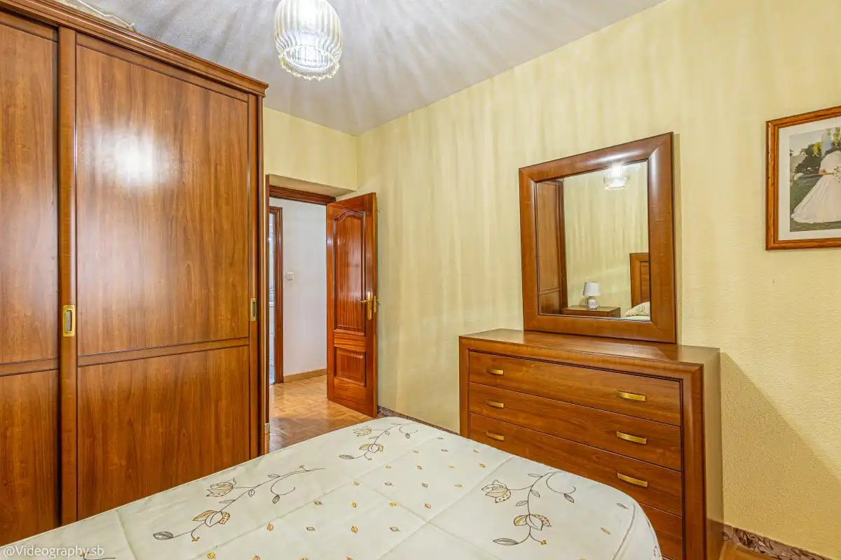 Schlafzimmer von Erdgeschoss zum Verkauf in Alcalá de Henares mit Heizung, Terrasse und Balkon