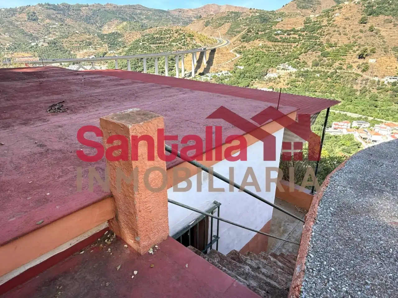 Vista exterior de Finca rústica en venda en Almuñécar amb Jardí privat, Terrassa i Piscina