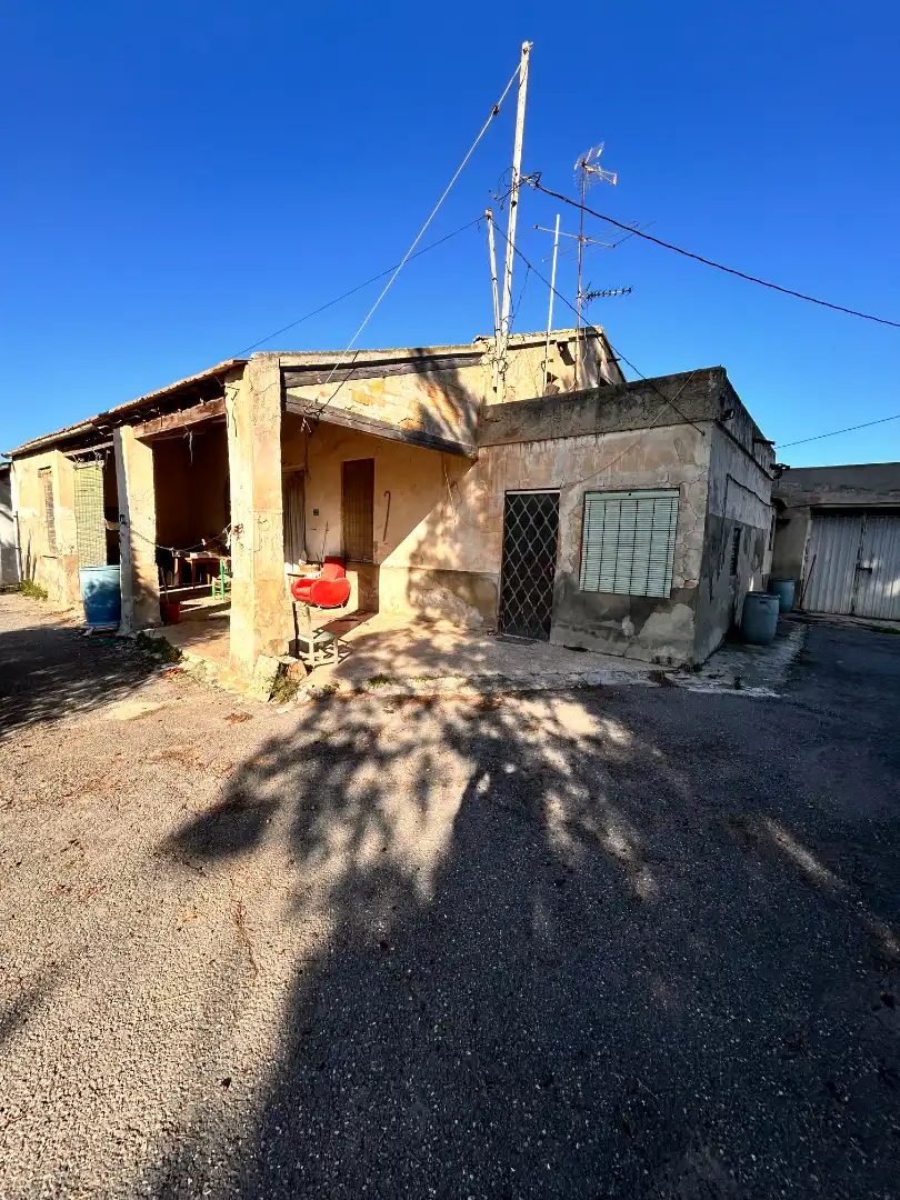 Vista exterior de Casa o xalet en venda en Elche / Elx amb Jardí privat i Moblat