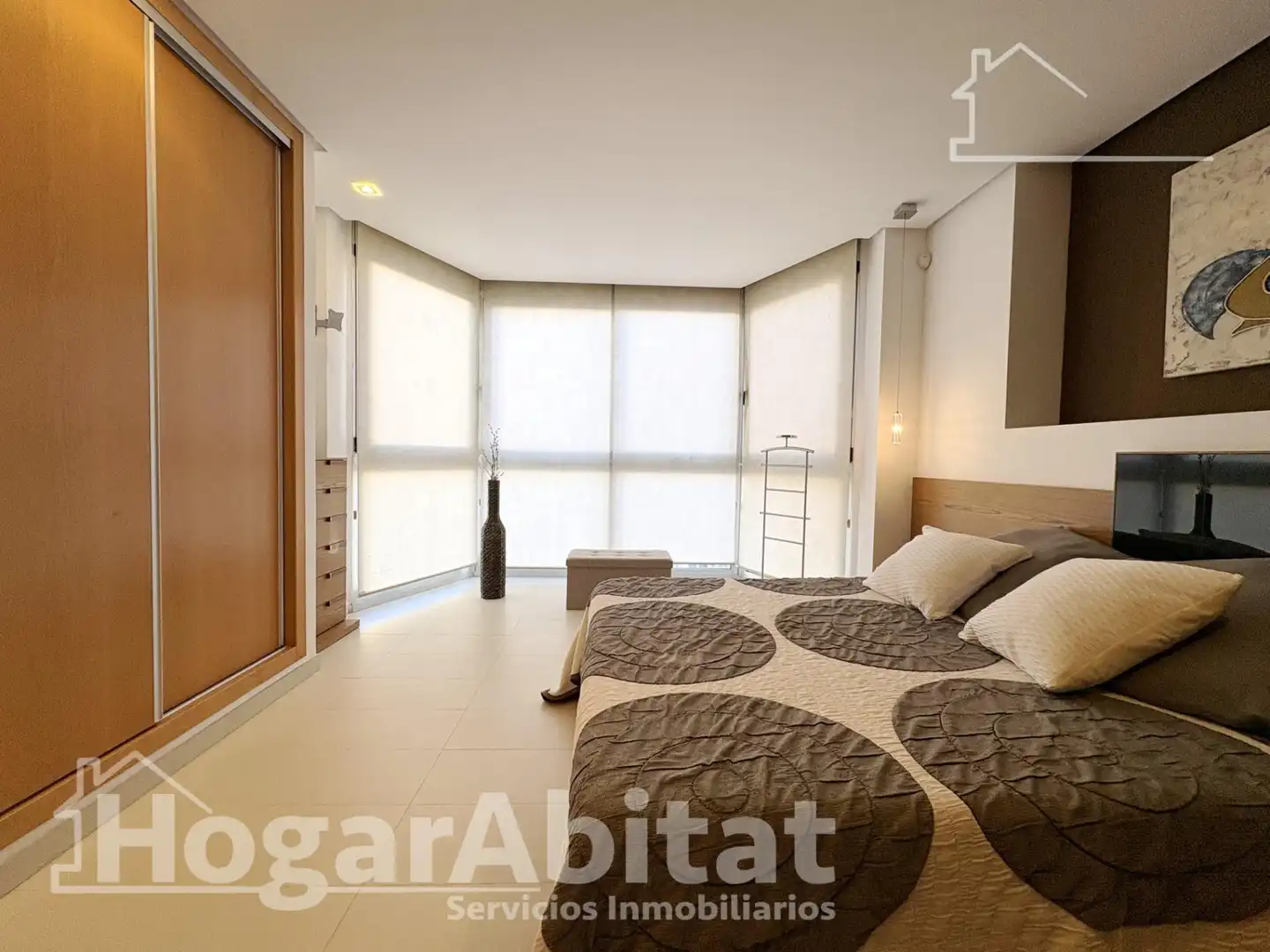 Schlafzimmer von Haus oder Chalet zum Verkauf in Cullera mit Klimaanlage, Terrasse und Abstellraum
