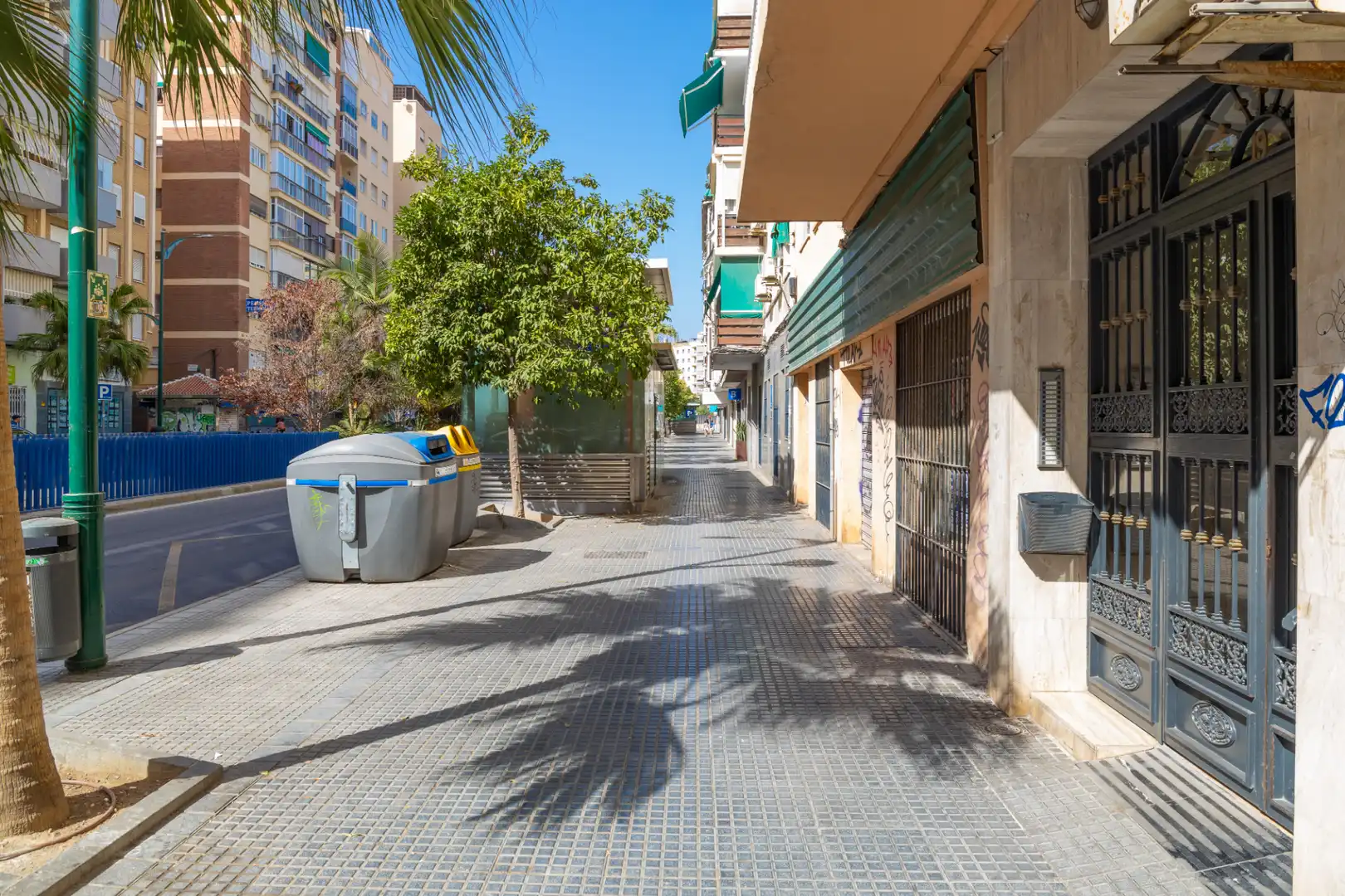 Vista exterior de Pis de lloguer en Málaga amb Moblat, Rentadora i Internet