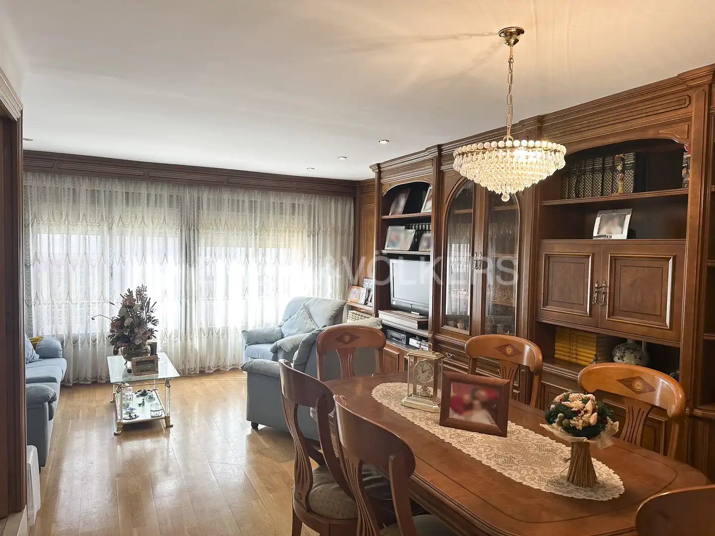 Living room of Houses for sale in Vilafranca del Penedès  with Heating, Parquet flooring and Terrace