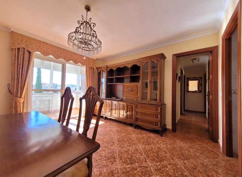 Dining room of Flat for sale in Málaga Capital  with Air Conditioner, Heating and Terrace