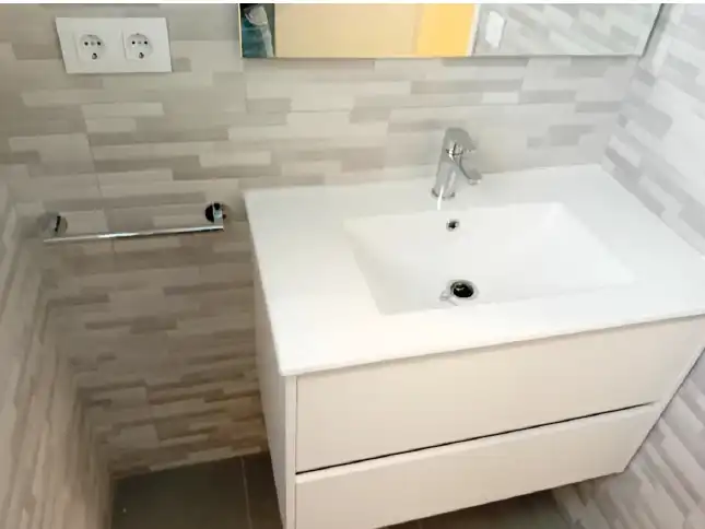 Bathroom of Flat for rent in L'Ampolla  with Furnished and Alarm