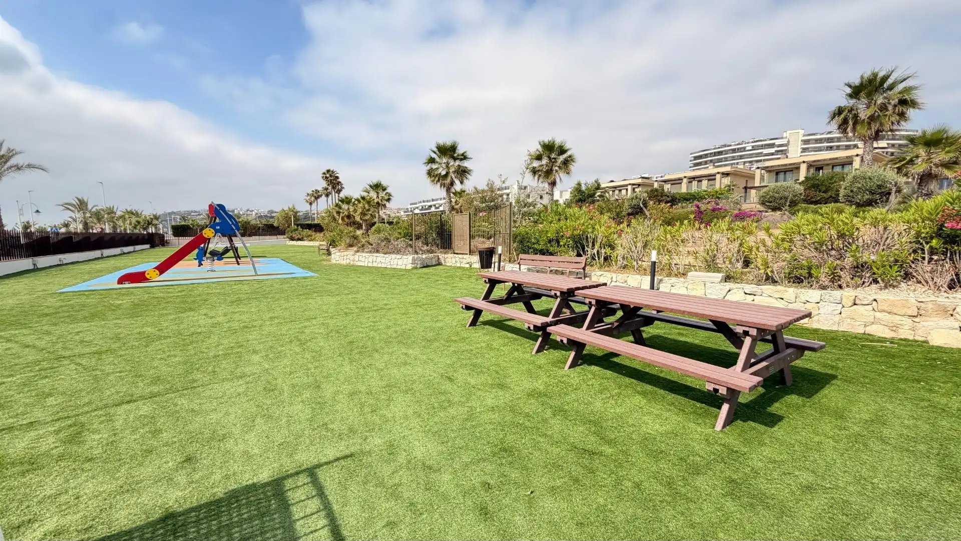 Terraza de Apartamento en venta en Elche / Elx con Aire acondicionado, Jardín privado y Terraza