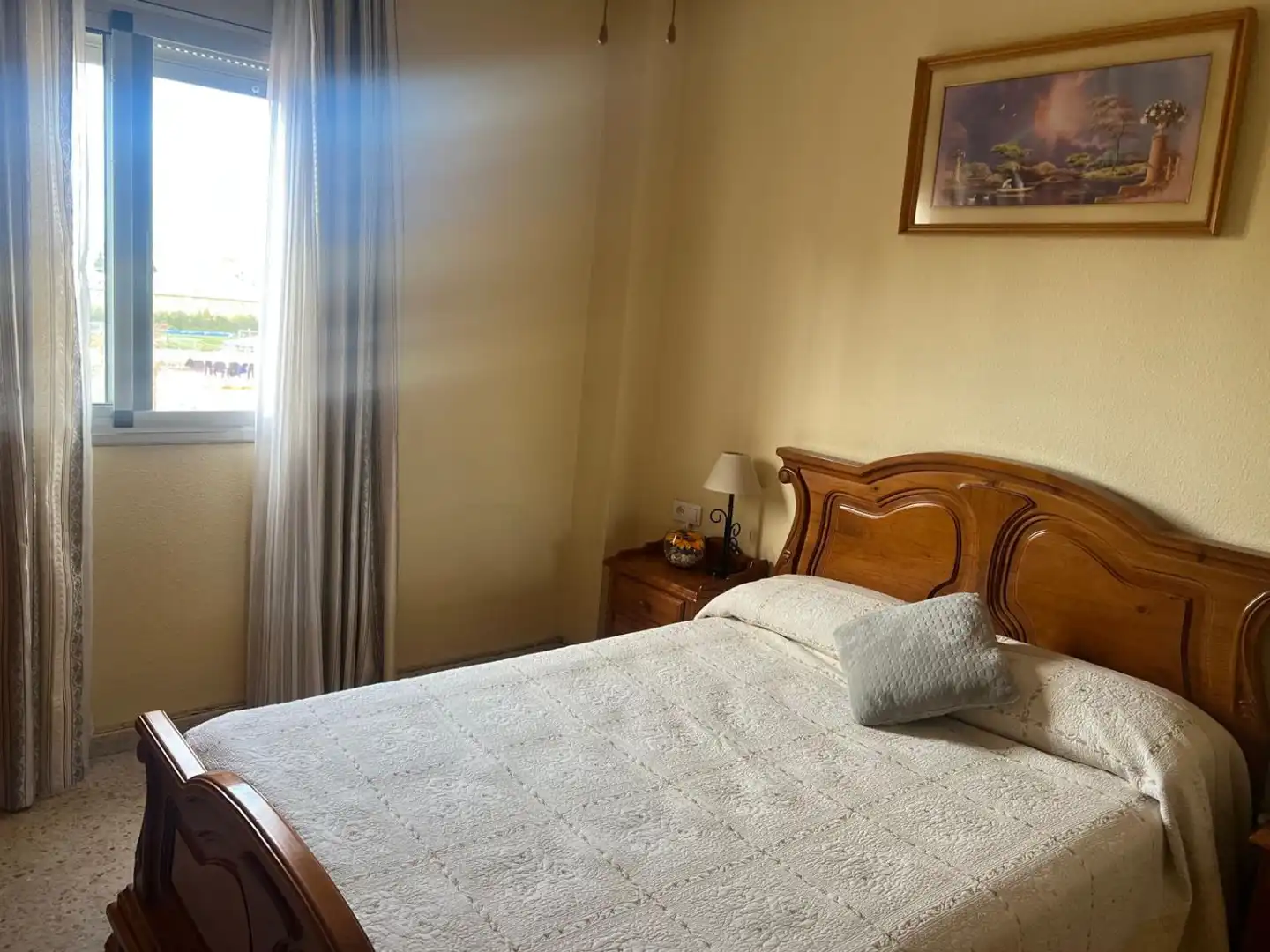 Bedroom of Flat for sale in Sevilla  with Air Conditioner