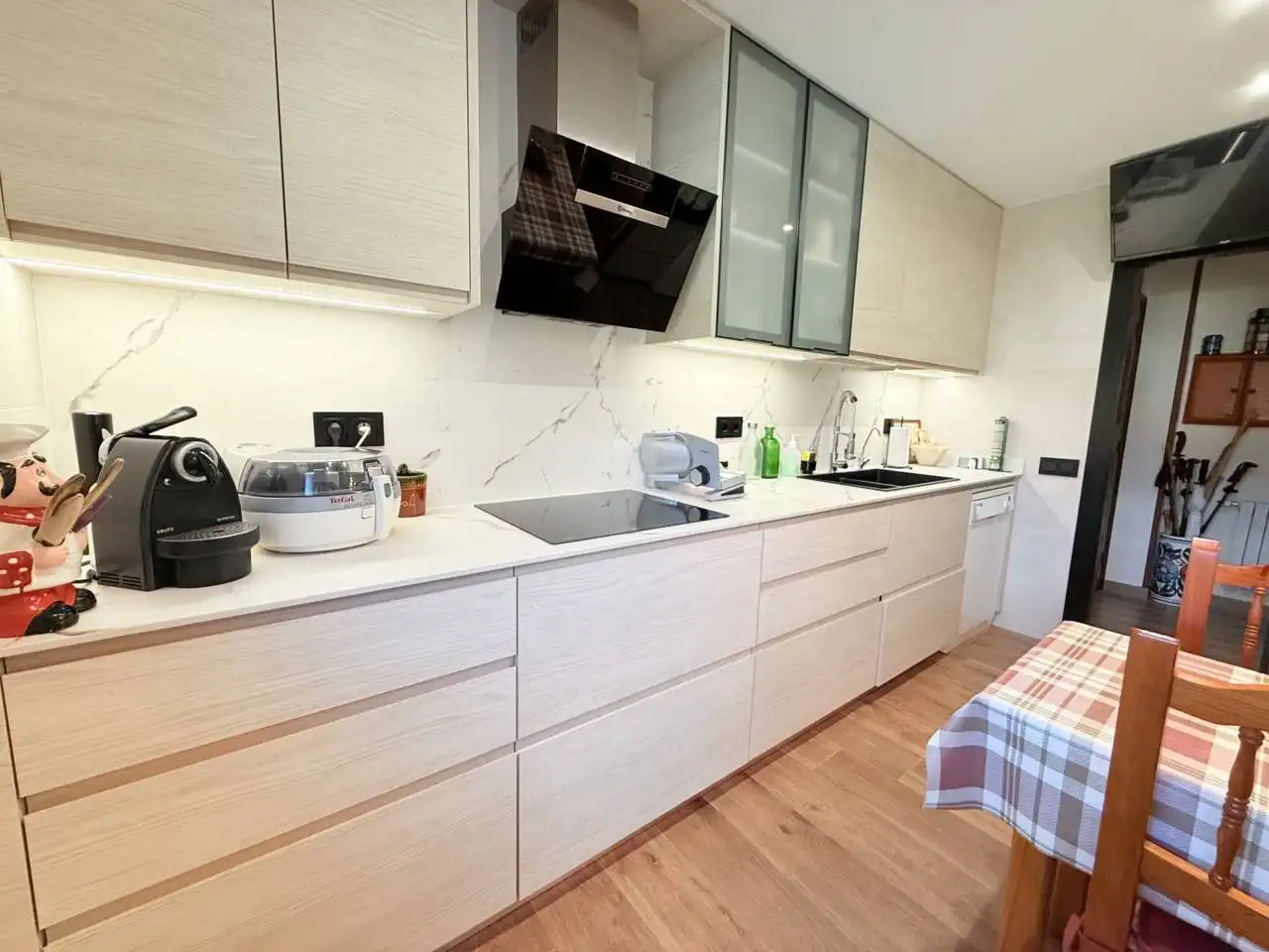 Kitchen of Houses for sale in Riells i Viabrea  with Air Conditioner, Heating and Private garden
