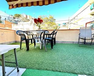 Terrace of Single-family semi-detached for sale in Santa Coloma de Gramenet  with Air Conditioner and Terrace