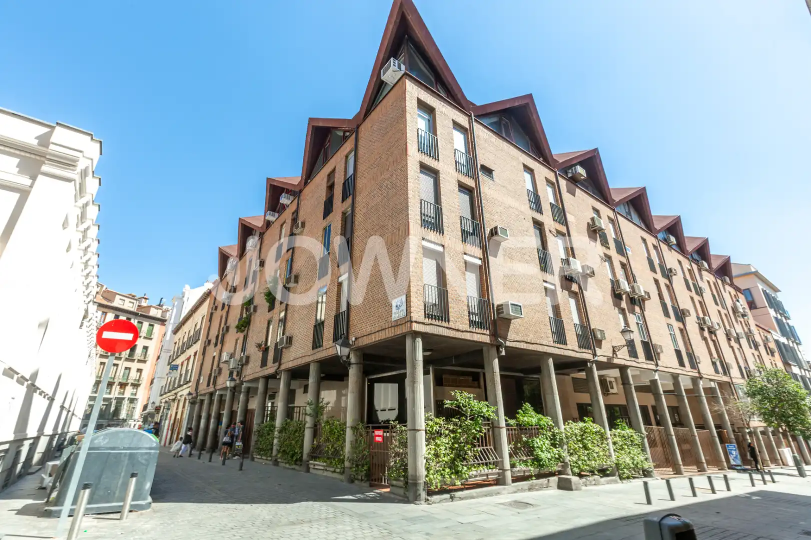 Vista exterior de Estudio de alquiler en Madrid con Aire acondicionado, Calefacción y Horno