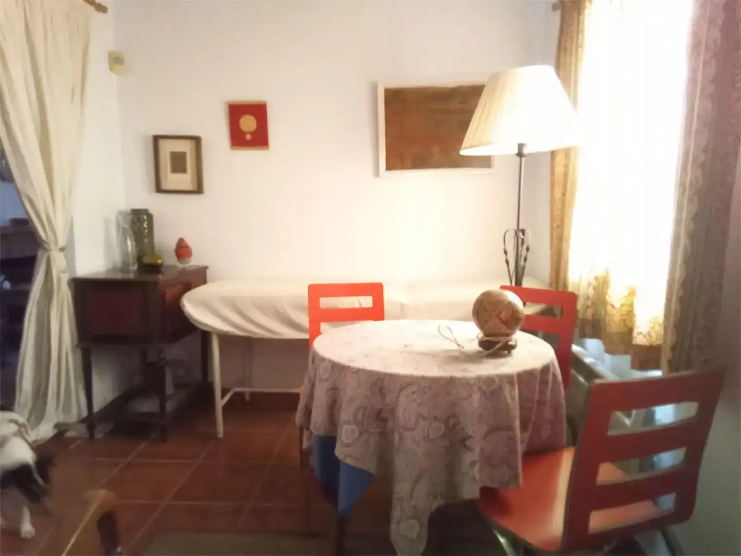 Dining room of Flat for rent in Cómpeta  with Air Conditioner, Private garden and Swimming Pool