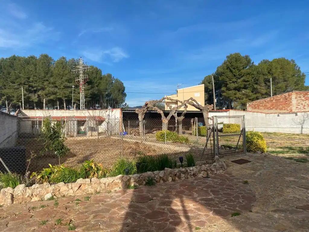 Jardí de Finca rústica en venda en Sant Mateu amb Calefacció, Traster i Piscina