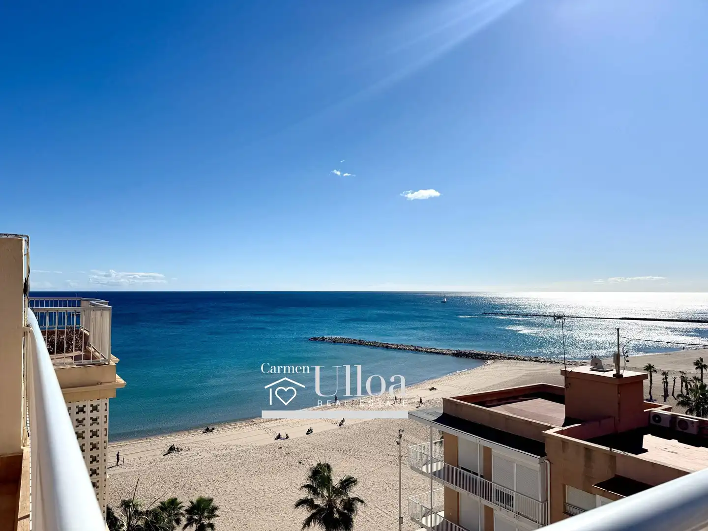 Vista exterior de Piso en venta en El Campello con Aire acondicionado, Terraza y Amueblado