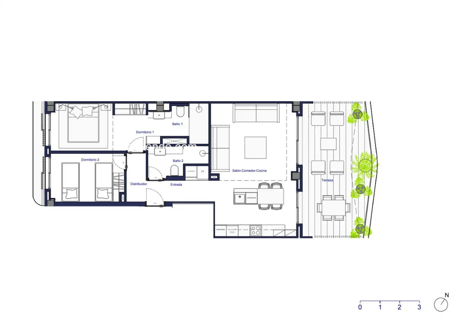 Wohnung mit Pool zum Verkauf in Joaquin Gadea, imagen 28
