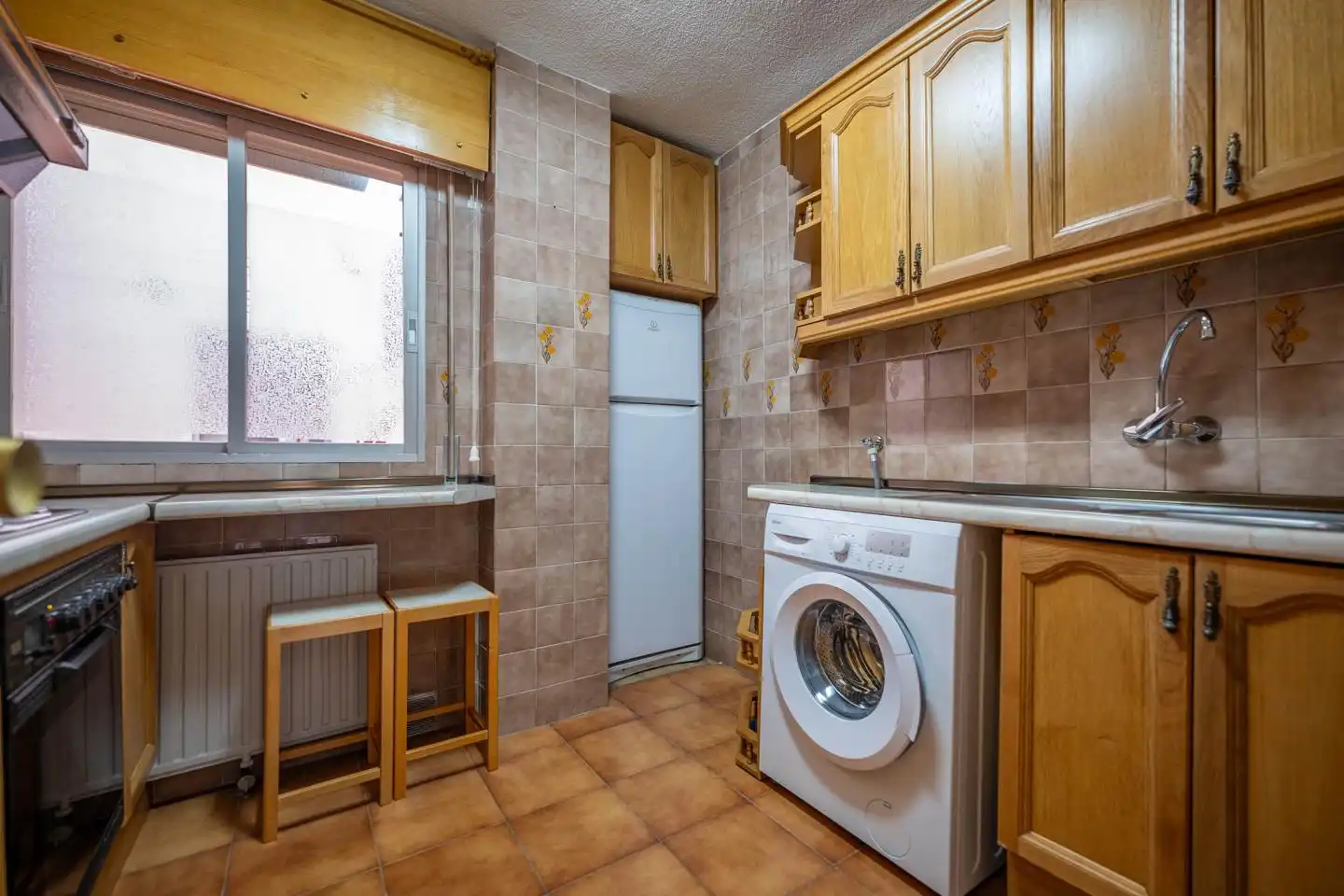 Cocina de Piso de alquiler en Ávila con Calefacción y Amueblado