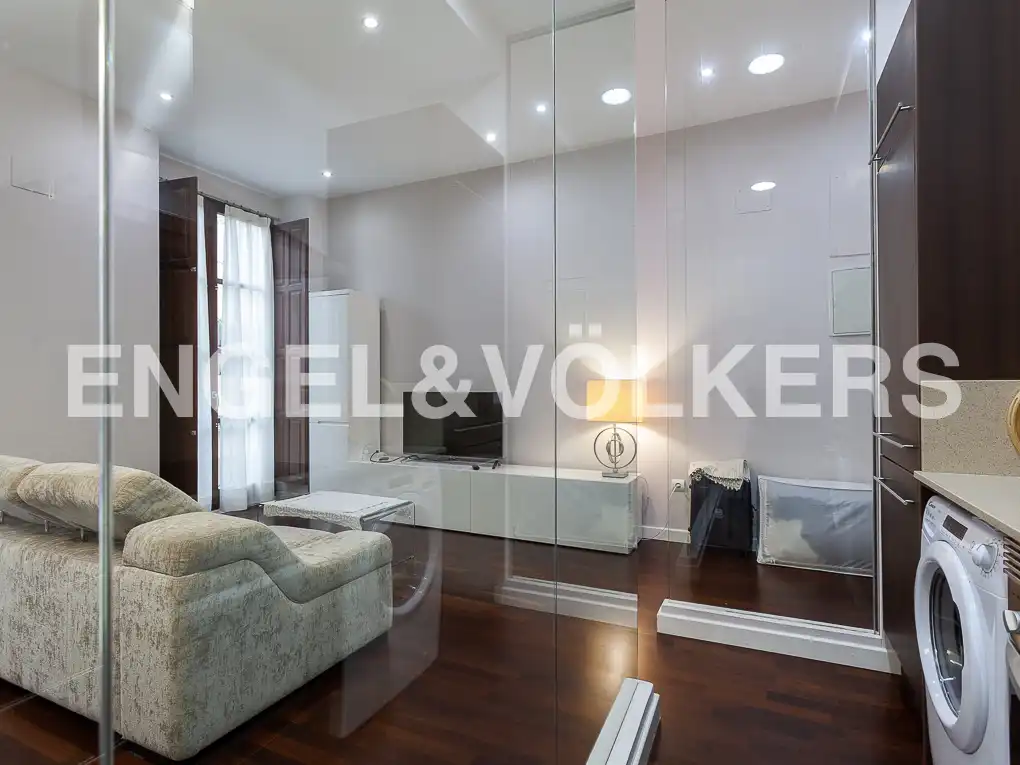Sala de estar de Piso de alquiler en Valencia con Aire acondicionado, Calefacción y Parquet
