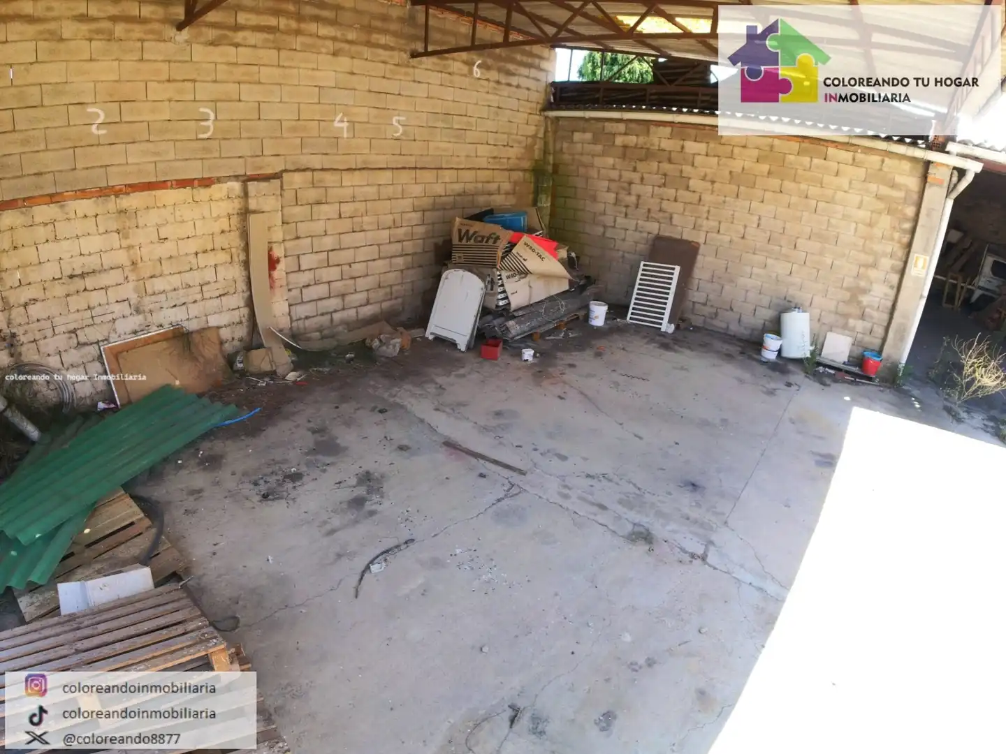 Jardín de Local en venta en Villarejo de Órbigo con Calefacción, Parquet y Terraza