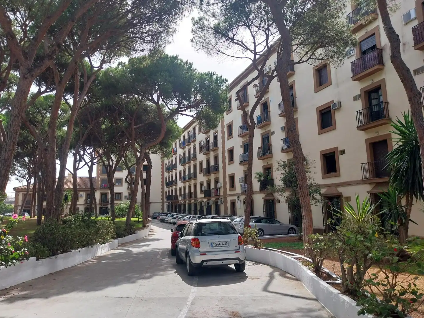 Vista exterior de Apartament de lloguer en Mijas amb Jardí privat, Terrassa i Balcó