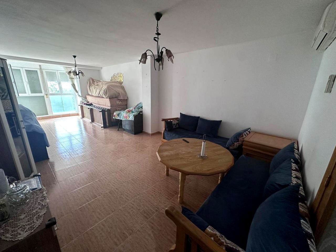 Living room of Flat for sale in Benicasim / Benicàssim  with Air Conditioner and Balcony