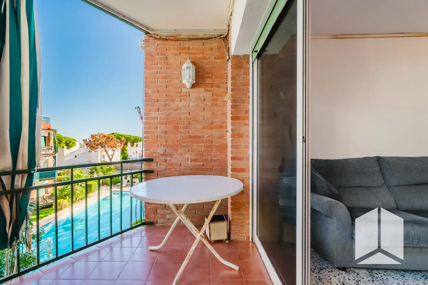 Balcony of Flat for sale in Bellamar