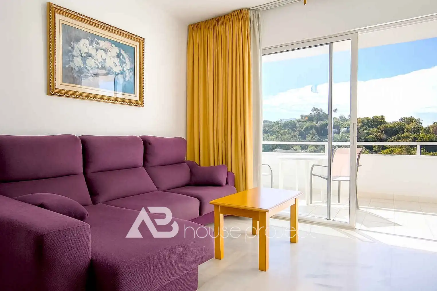 Wohnzimmer von Wohnung zum Verkauf in Adeje mit Terrasse, Möbliert und Gemeinschaftspool