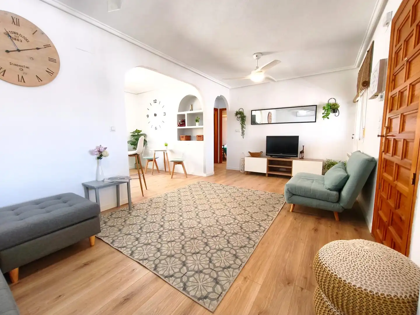 Sala de estar de Casa o chalet en venta en Mazarrón con Aire acondicionado, Calefacción y Terraza