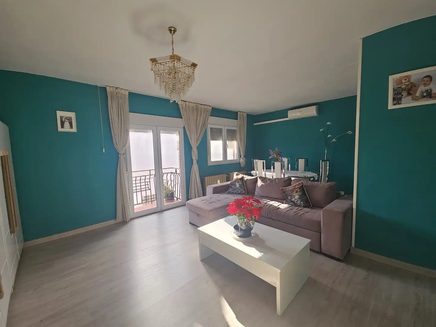 Sala de estar de Piso en venta en Torrejón de Velasco con Amueblado