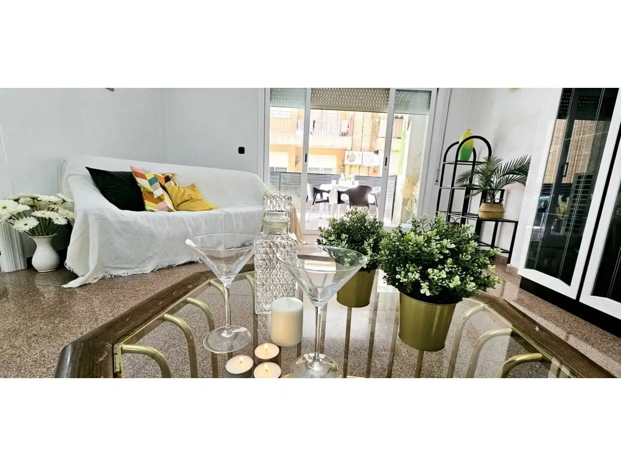 Sala de estar de Piso en venta en Molina de Segura con Aire acondicionado, Calefacción y Terraza