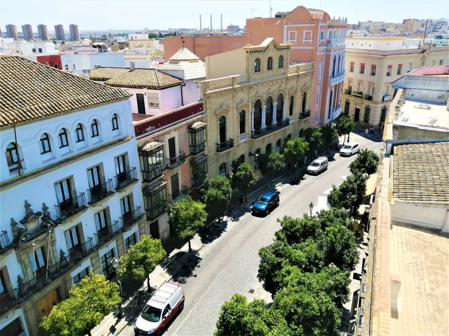 Exterior view of Flat for rent in Jerez de la Frontera  with Air Conditioner, Terrace and Furnished