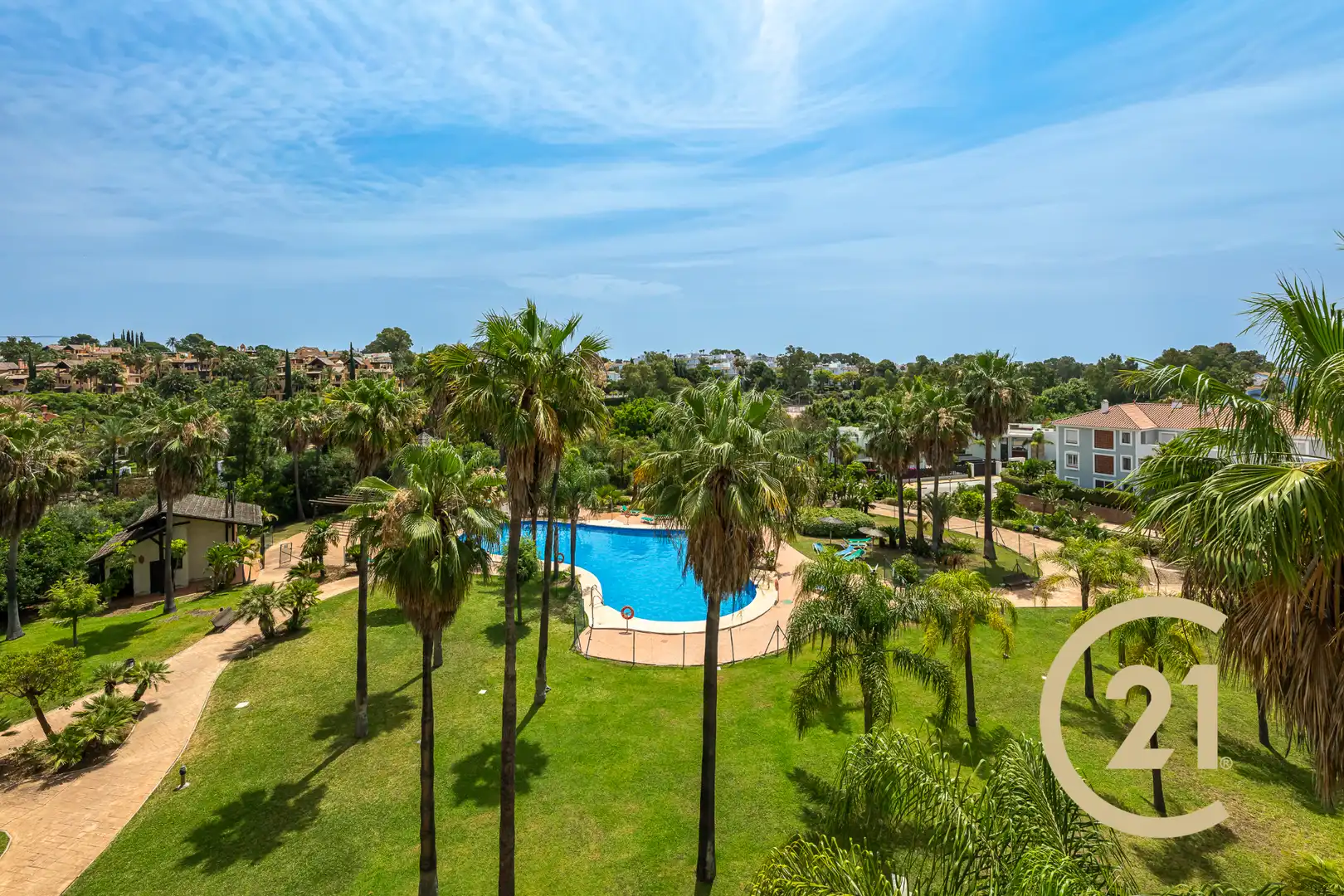 Garden of Buildings for sale in Estepona  with Community pool