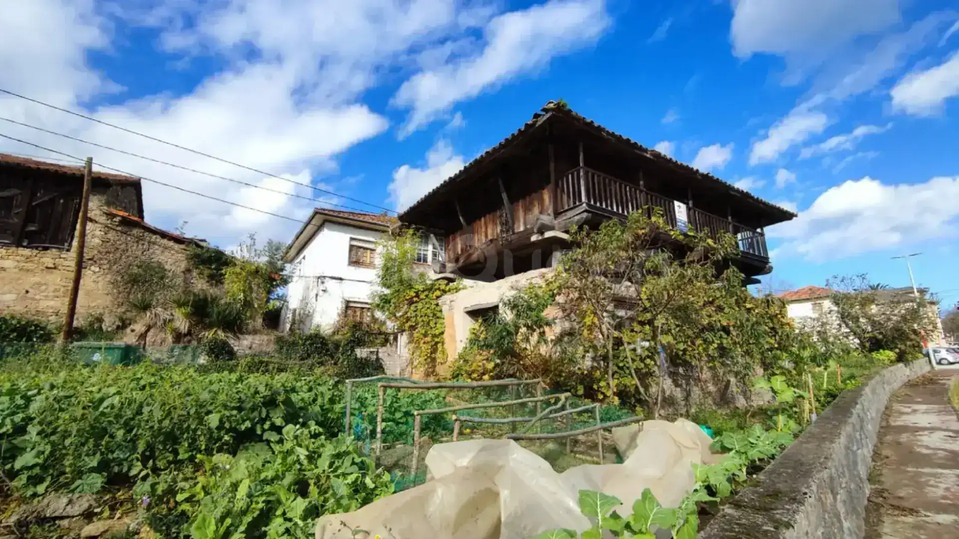 Vista exterior de Casa o chalet en venta en Candamo con Jardín privado