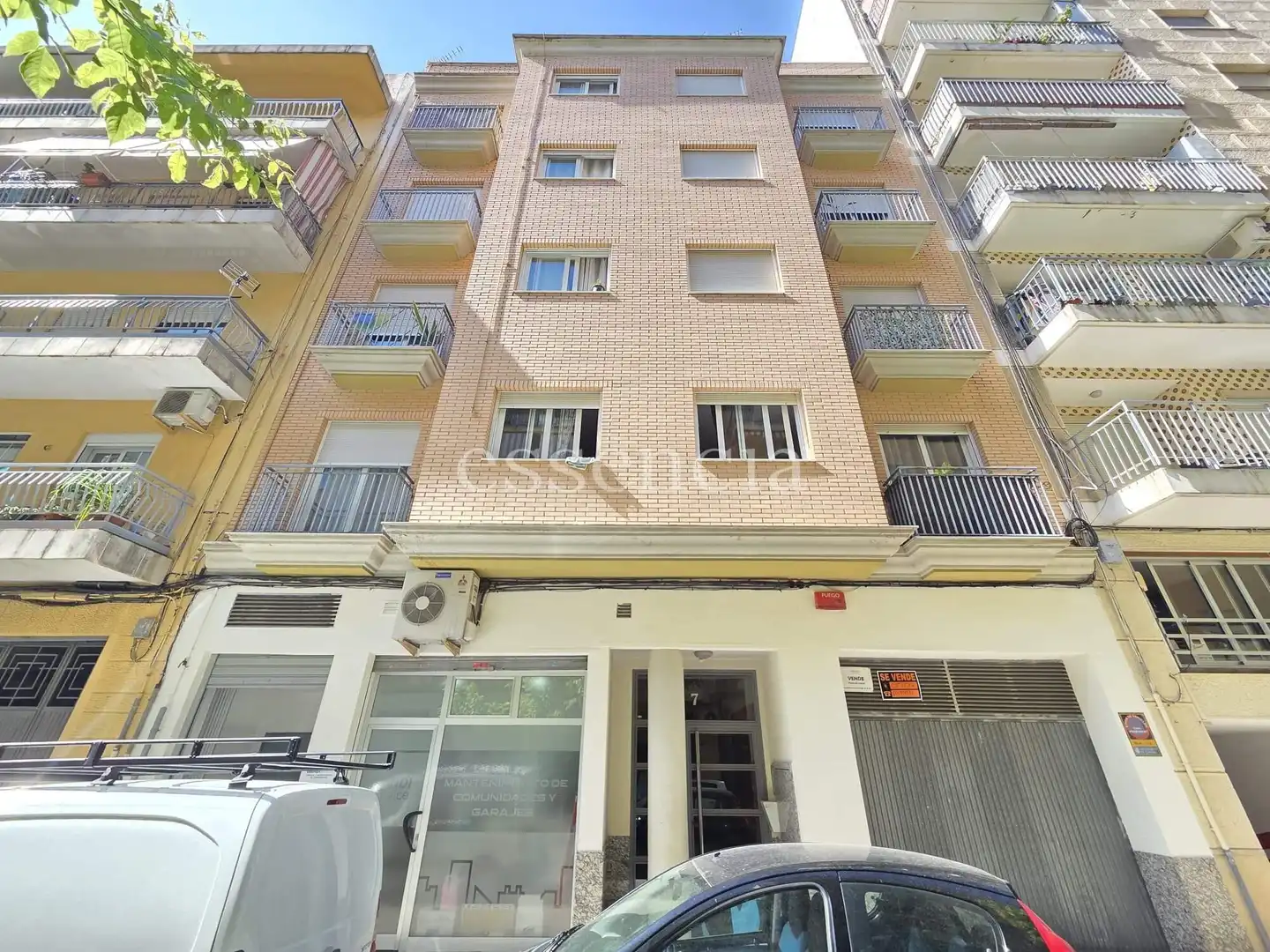 Exterior view of Flat for sale in Gandia  with Air Conditioner, Storage room and Balcony