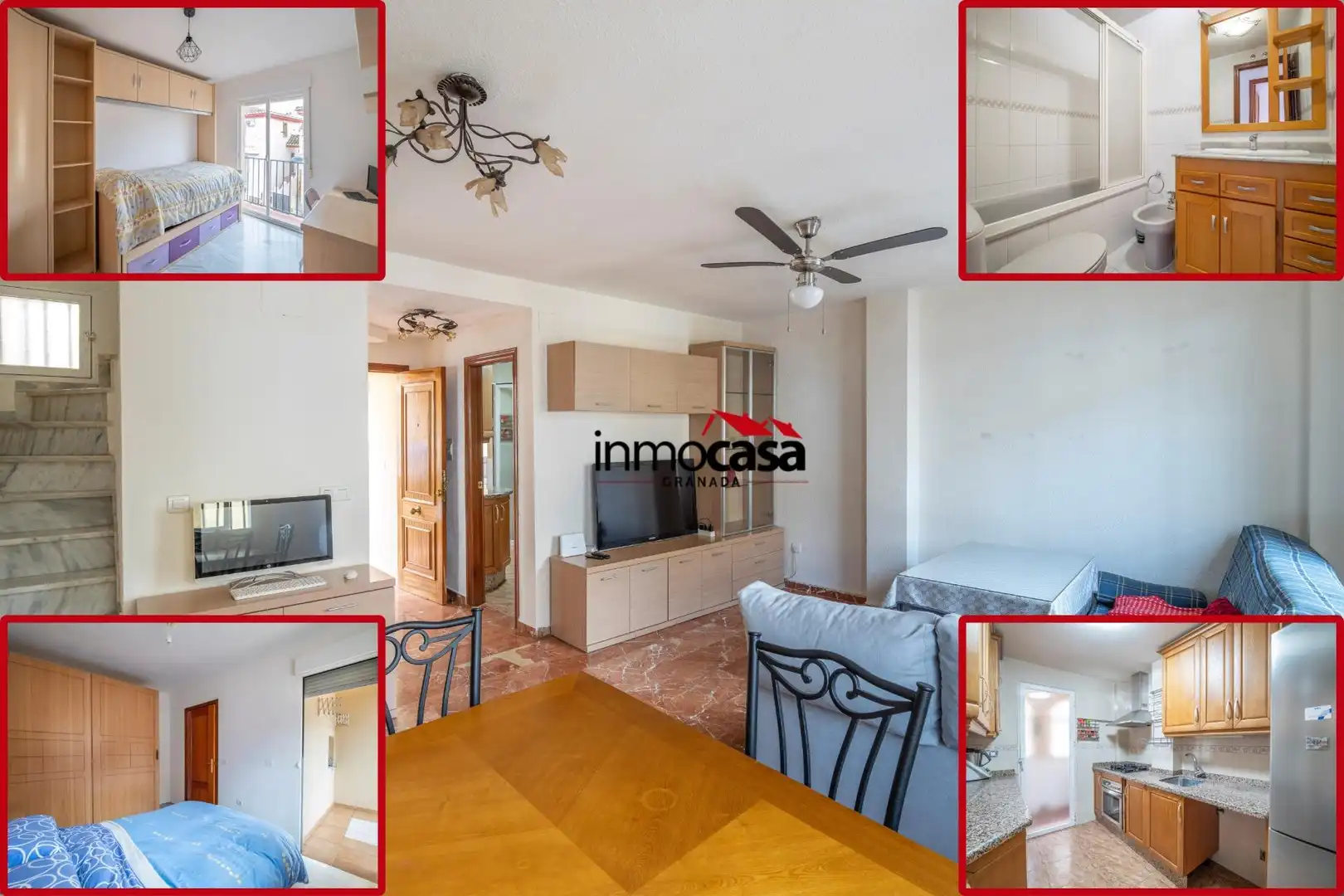 Living room of Detached homes for sale in Las Gabias  with Air Conditioner and Balcony