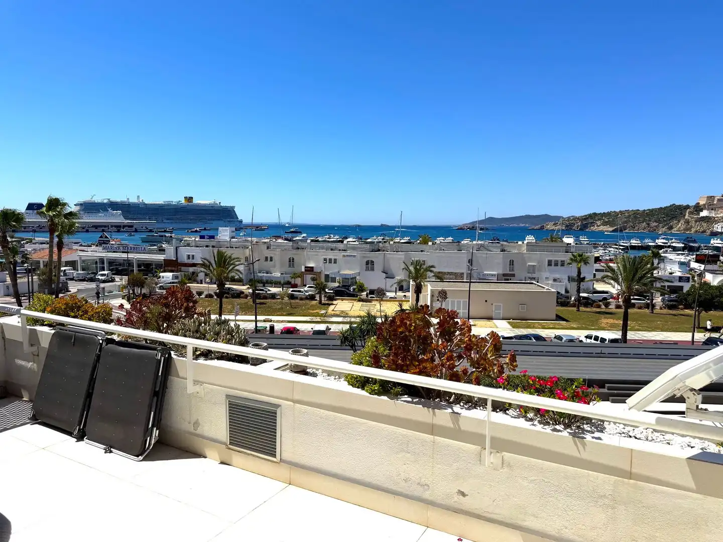 Terrace of Apartments for sale in Eivissa  with Air Conditioner, Heating and Private garden