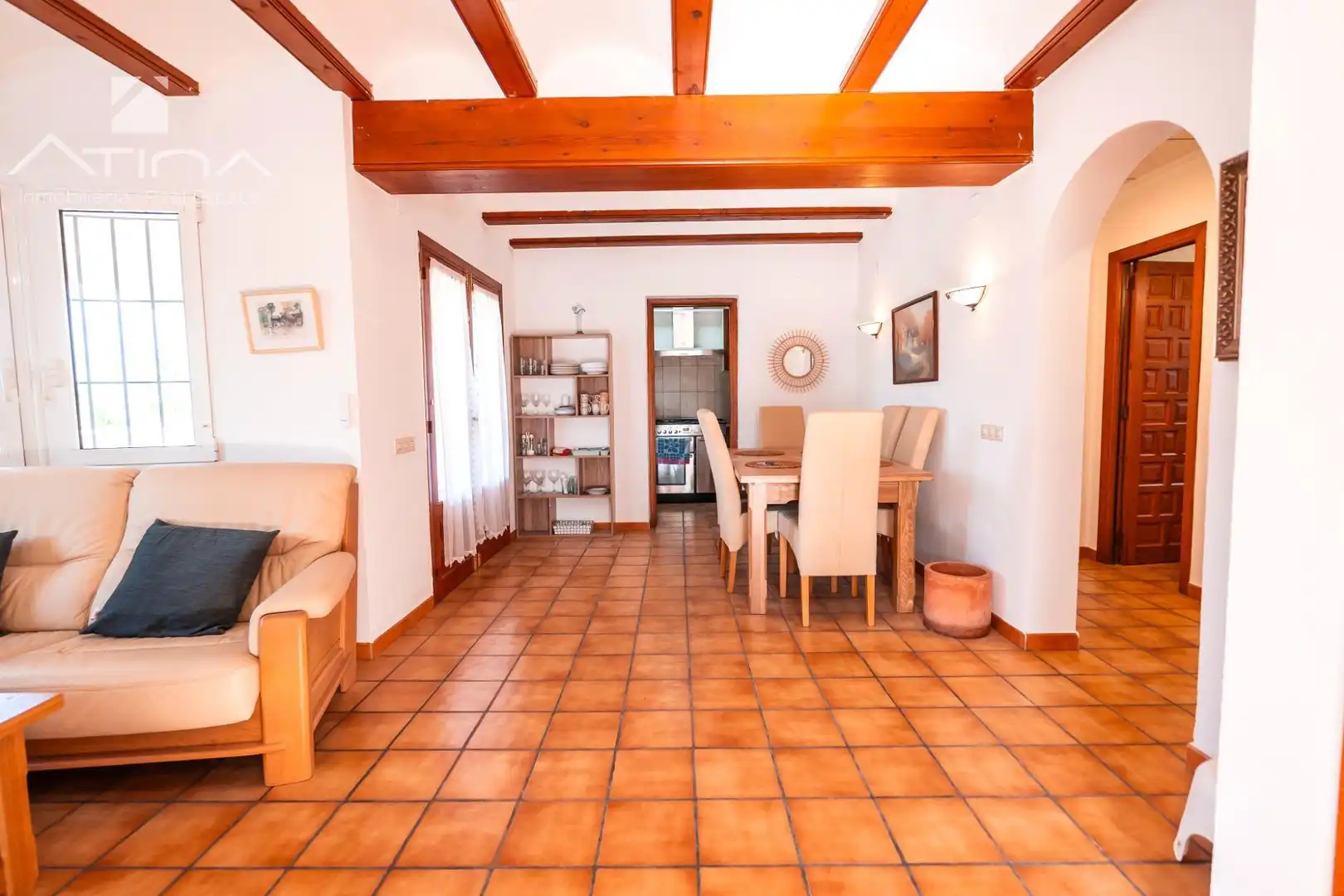 Dining room of Houses for sale in Jávea / Xàbia  with Air Conditioner, Private garden and Terrace