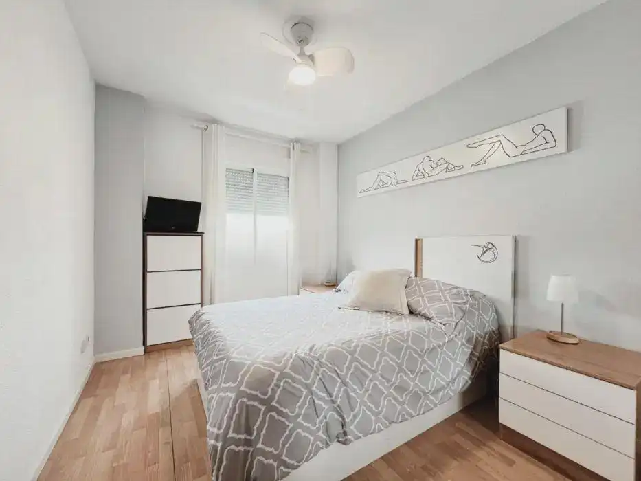 Bedroom of Flat for sale in Málaga  with Terrace
