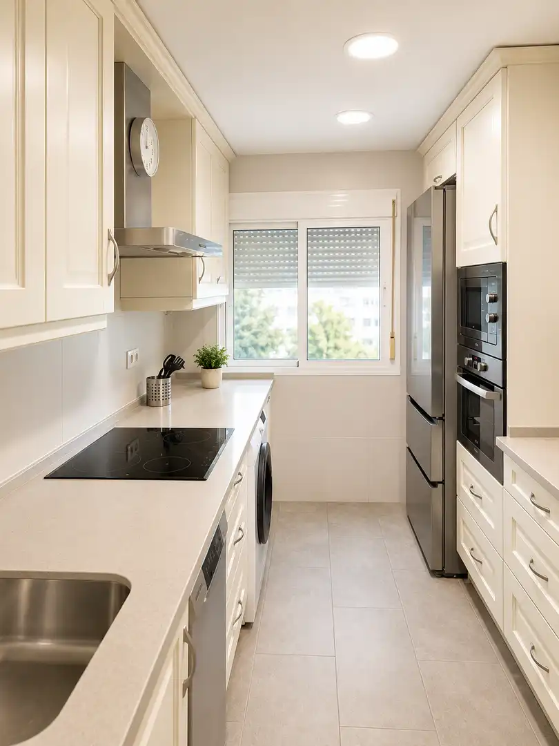 Kitchen of Flat for sale in Jerez de la Frontera  with Air Conditioner and Heating