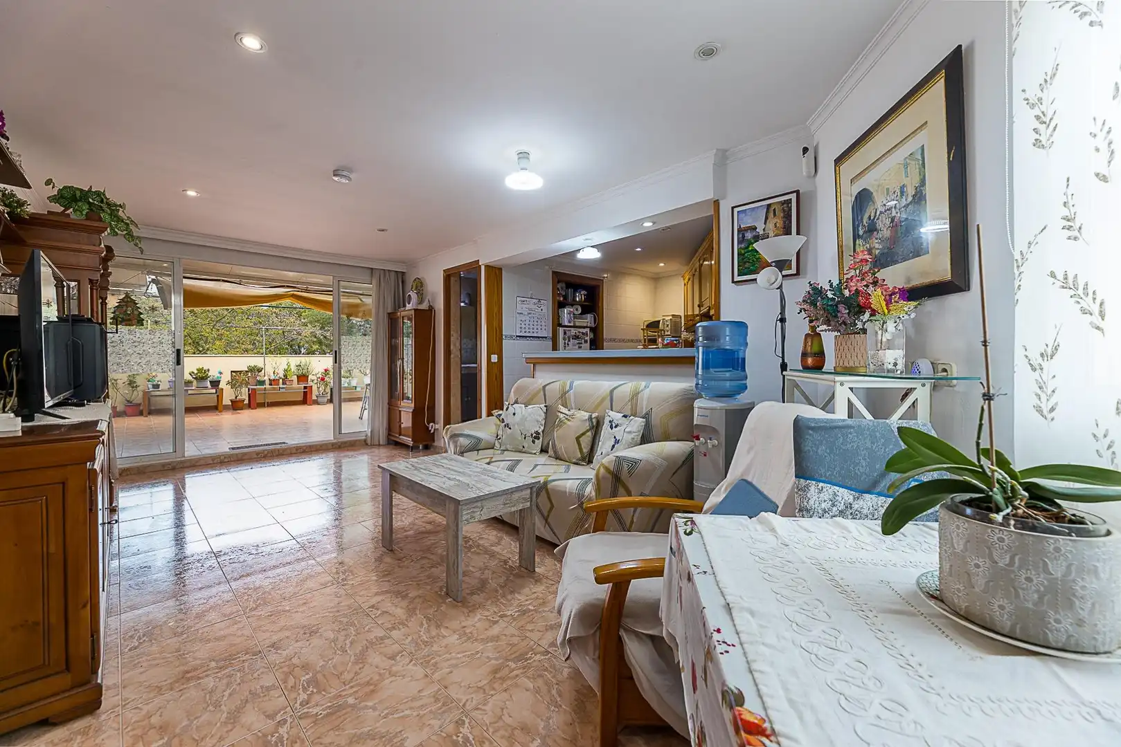 Sala de estar de Casa o chalet en venta en  Palma de Mallorca con Aire acondicionado, Terraza y Alarma