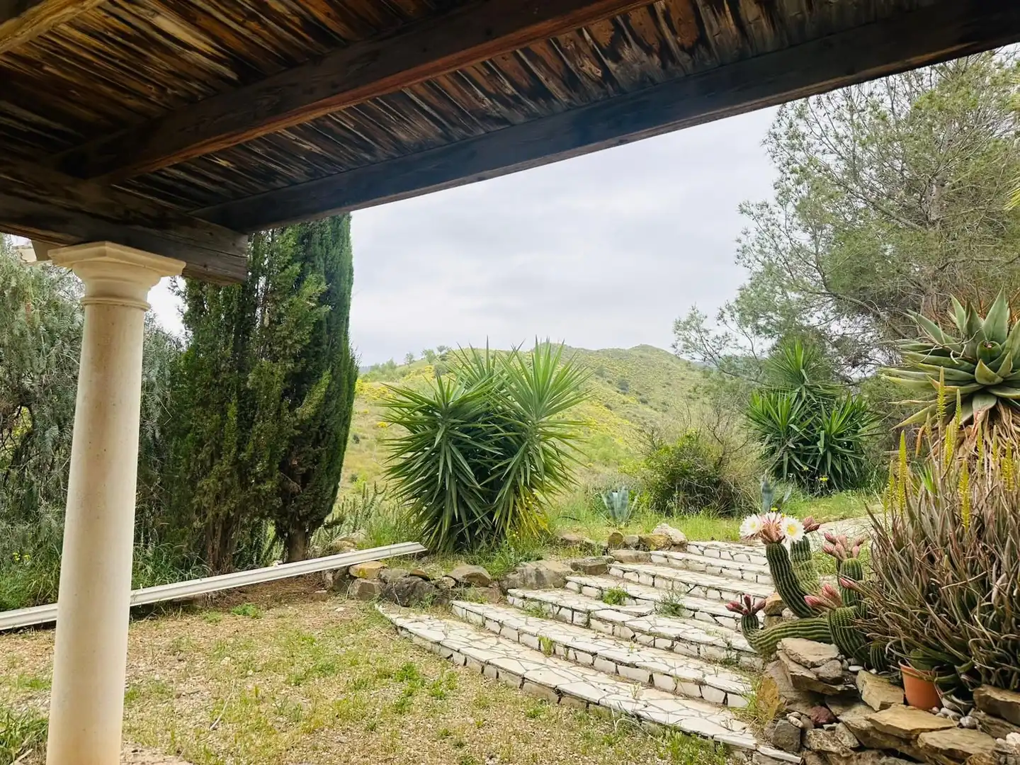 Terrace of Country homes for sale in Lorca  with Heating, Terrace and Swimming Pool