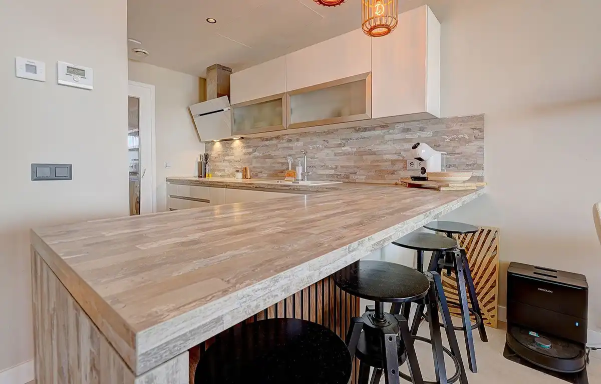 Cuina de Apartament en venda en Benalmádena amb Aire condicionat, Calefacció i Sauna