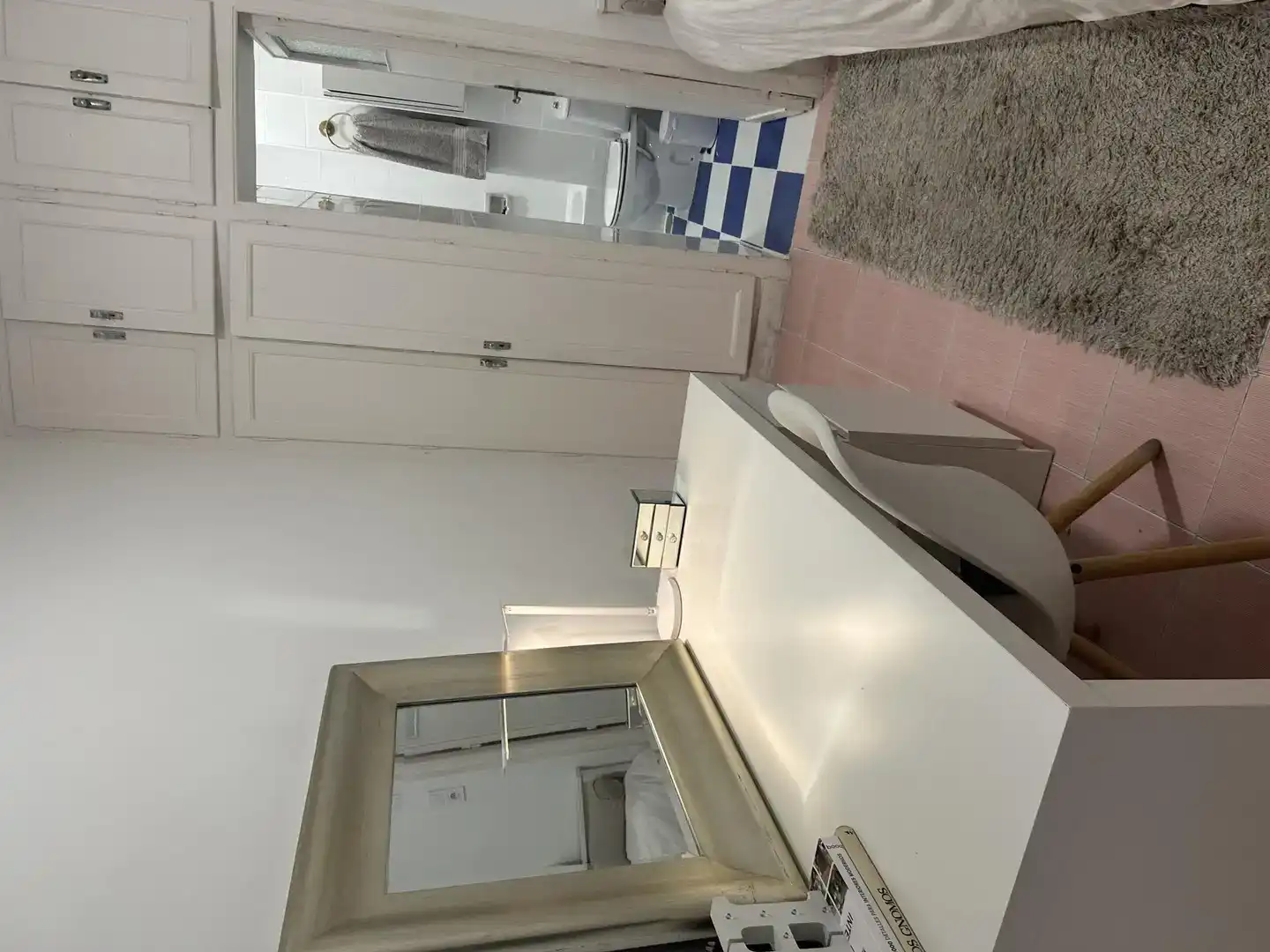Schlafzimmer von Wohnung zur Miete in  Madrid Capital mit Klimaanlage