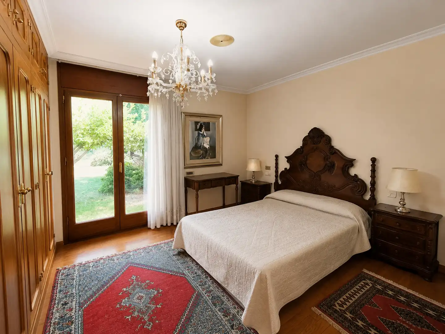 Dormitori de Casa o xalet de lloguer en Girona amb Aire condicionat, Calefacció i Jardí privat