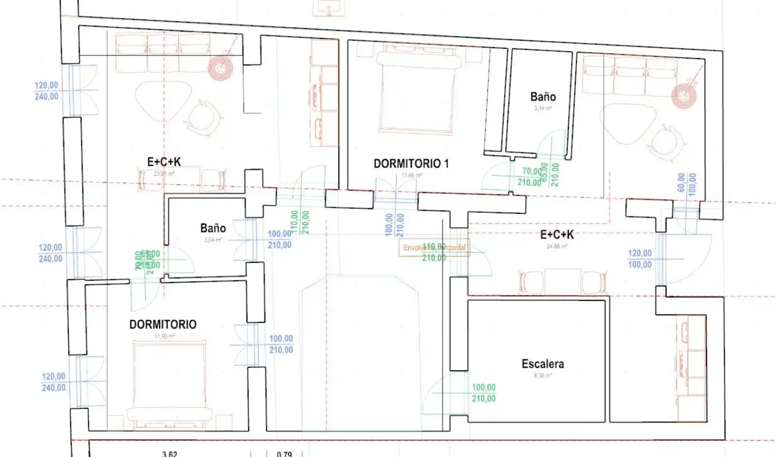 Wohnung zum Verkauf in Calle SAGASTA