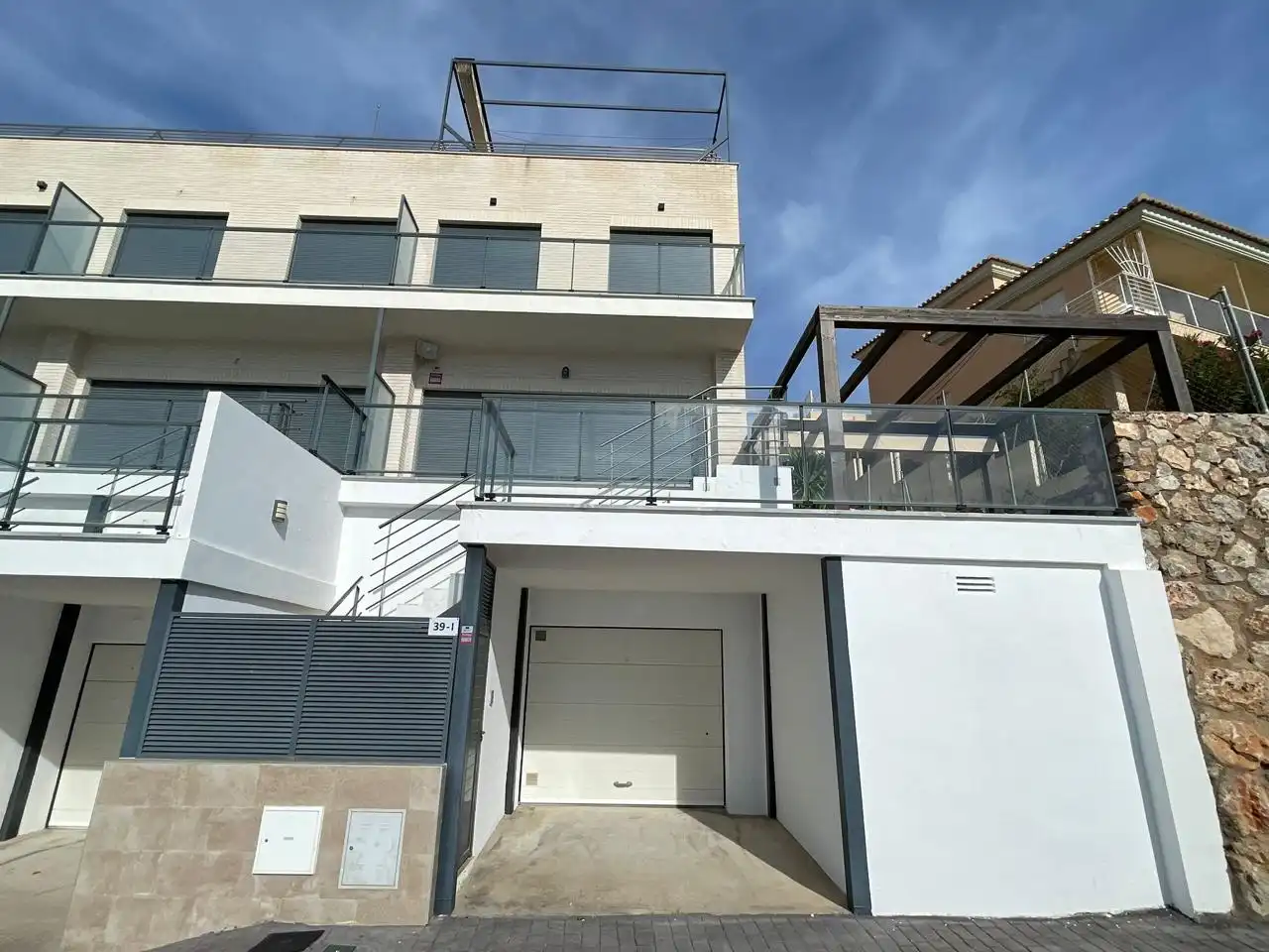 Exterior view of Houses for rent in Cullera  with Air Conditioner, Terrace and Swimming Pool
