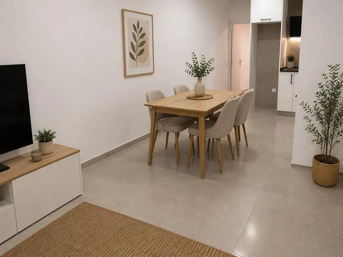 Dining room of Flat for sale in Sabadell  with Air Conditioner and Heating